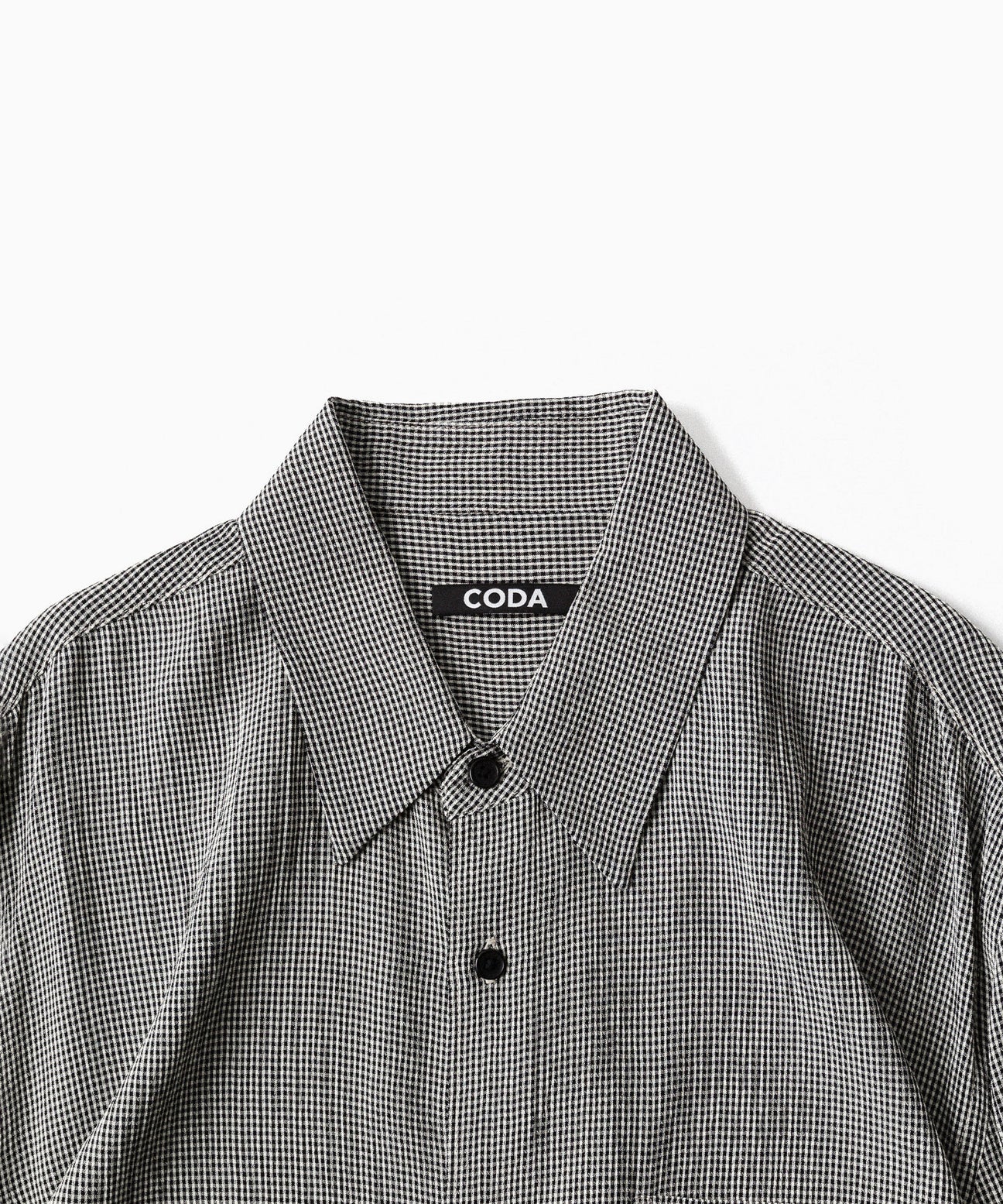Load image into Gallery viewer, CHECKED RAW EDGES JAZZ SHIRT