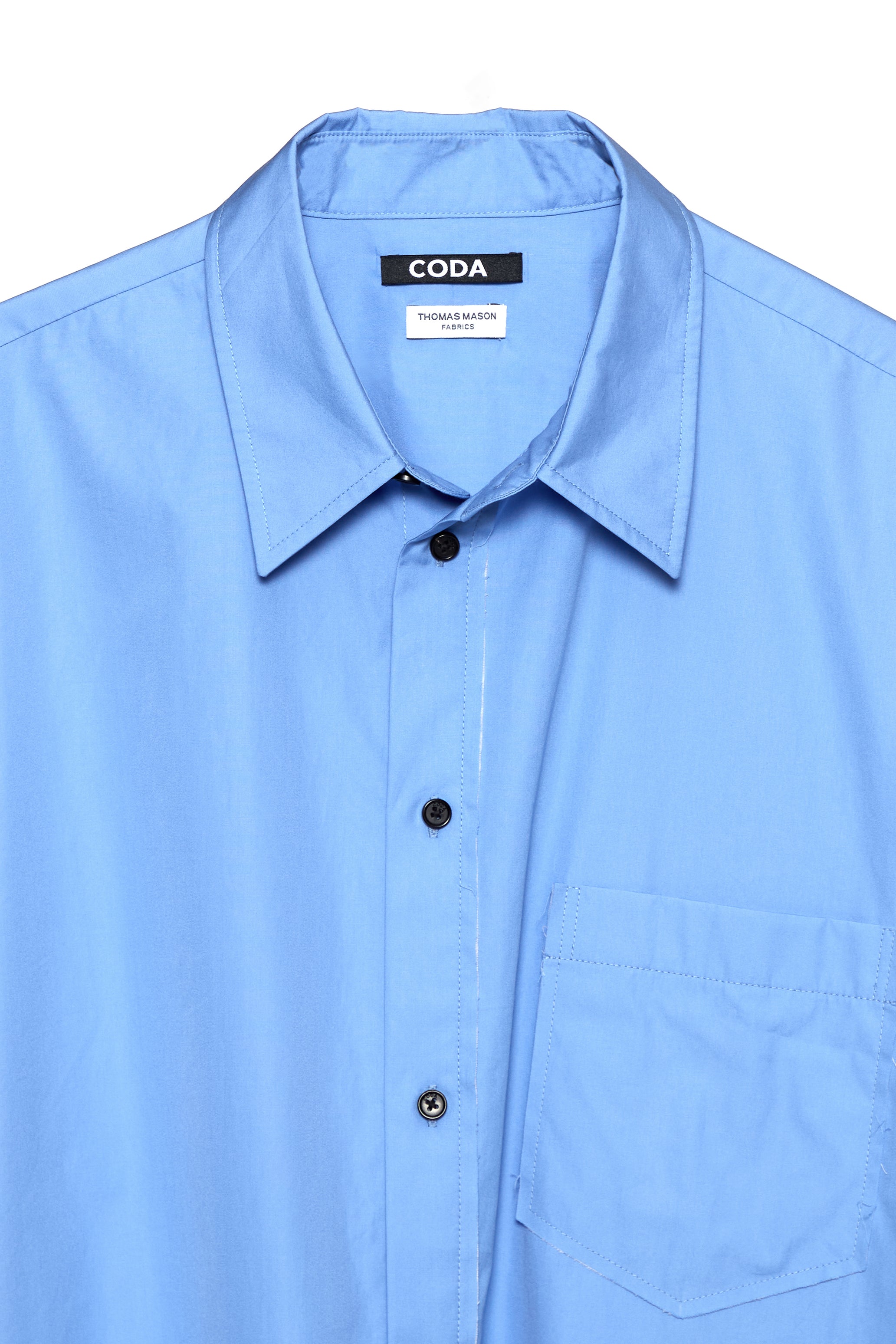 BLUE THOMAS MASON POPLIN DEVIATION SHIRT