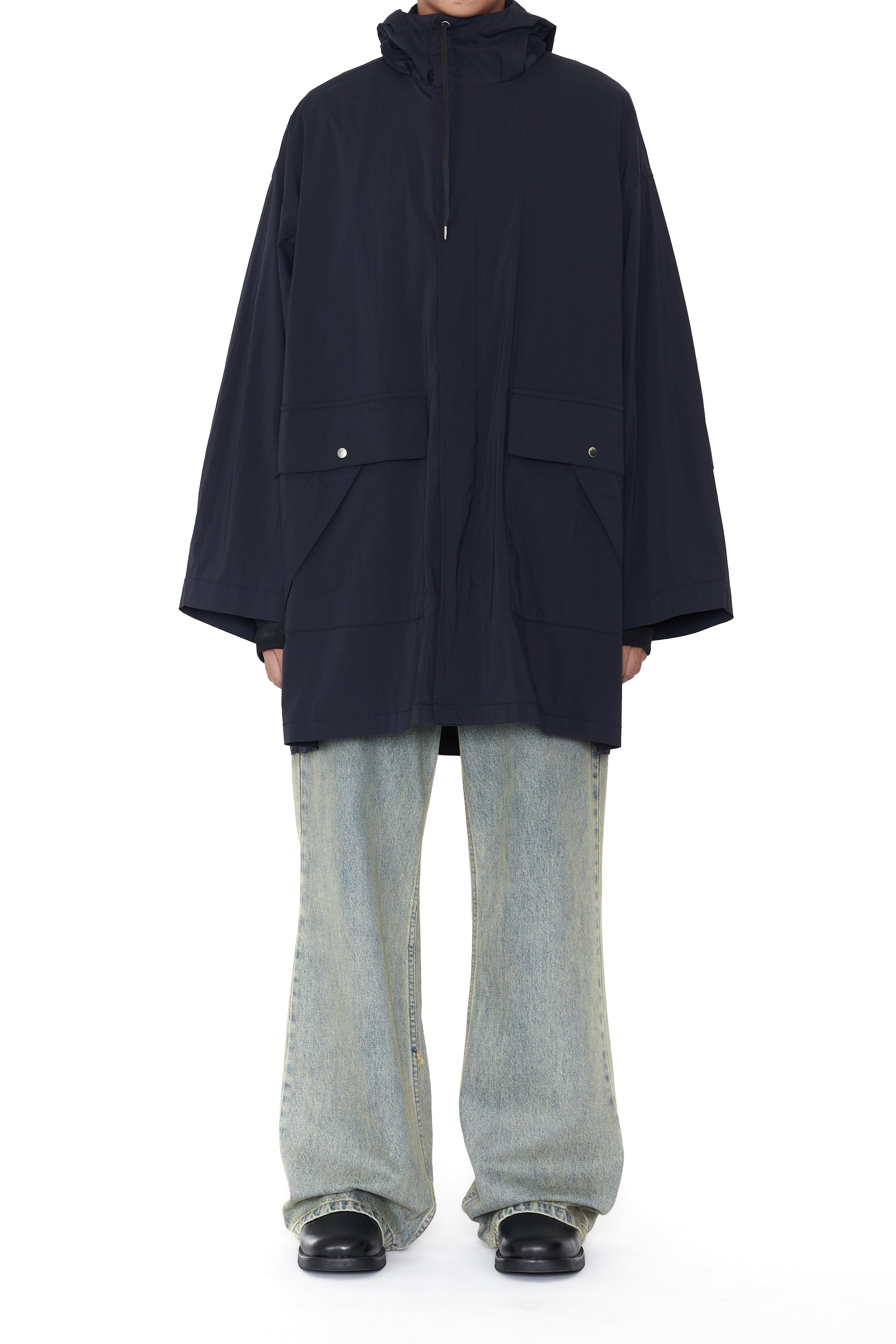 NAVY DRY WEATHER NYLON M-51 PARKA
