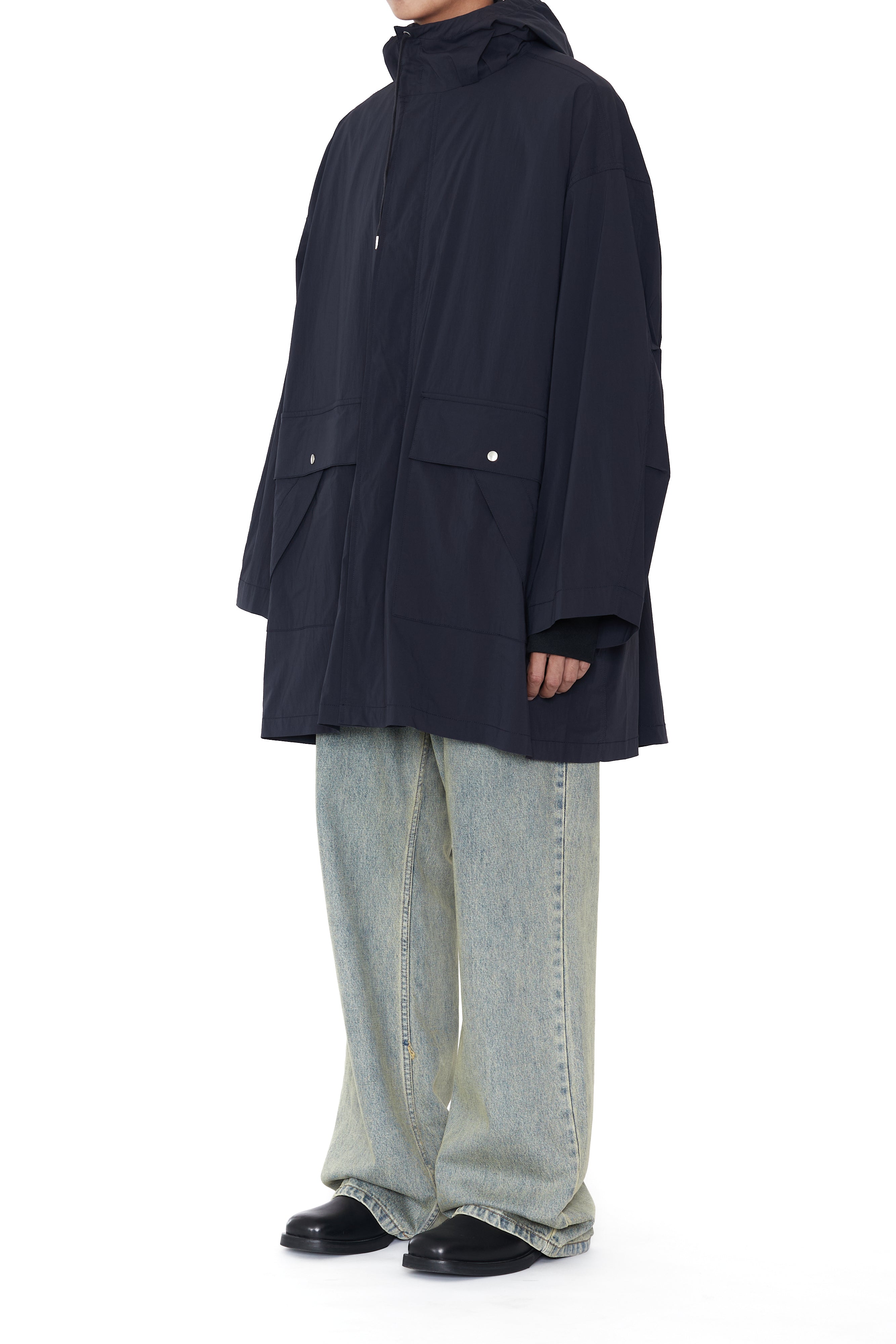 Load image into Gallery viewer, NAVY DRY WEATHER NYLON M-51 PARKA