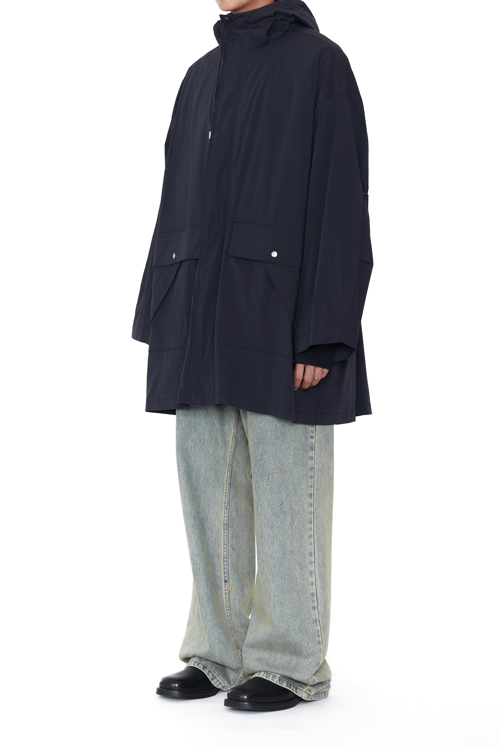NAVY DRY WEATHER NYLON M-51 PARKA