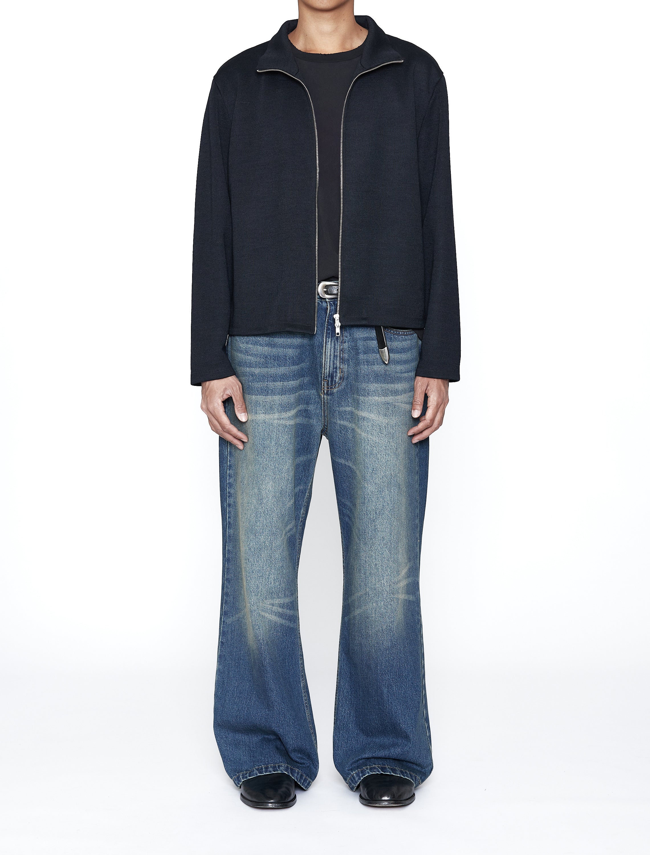 Load image into Gallery viewer, FADED BLACK WASHED SS THRIFT CUT T-SHIRT