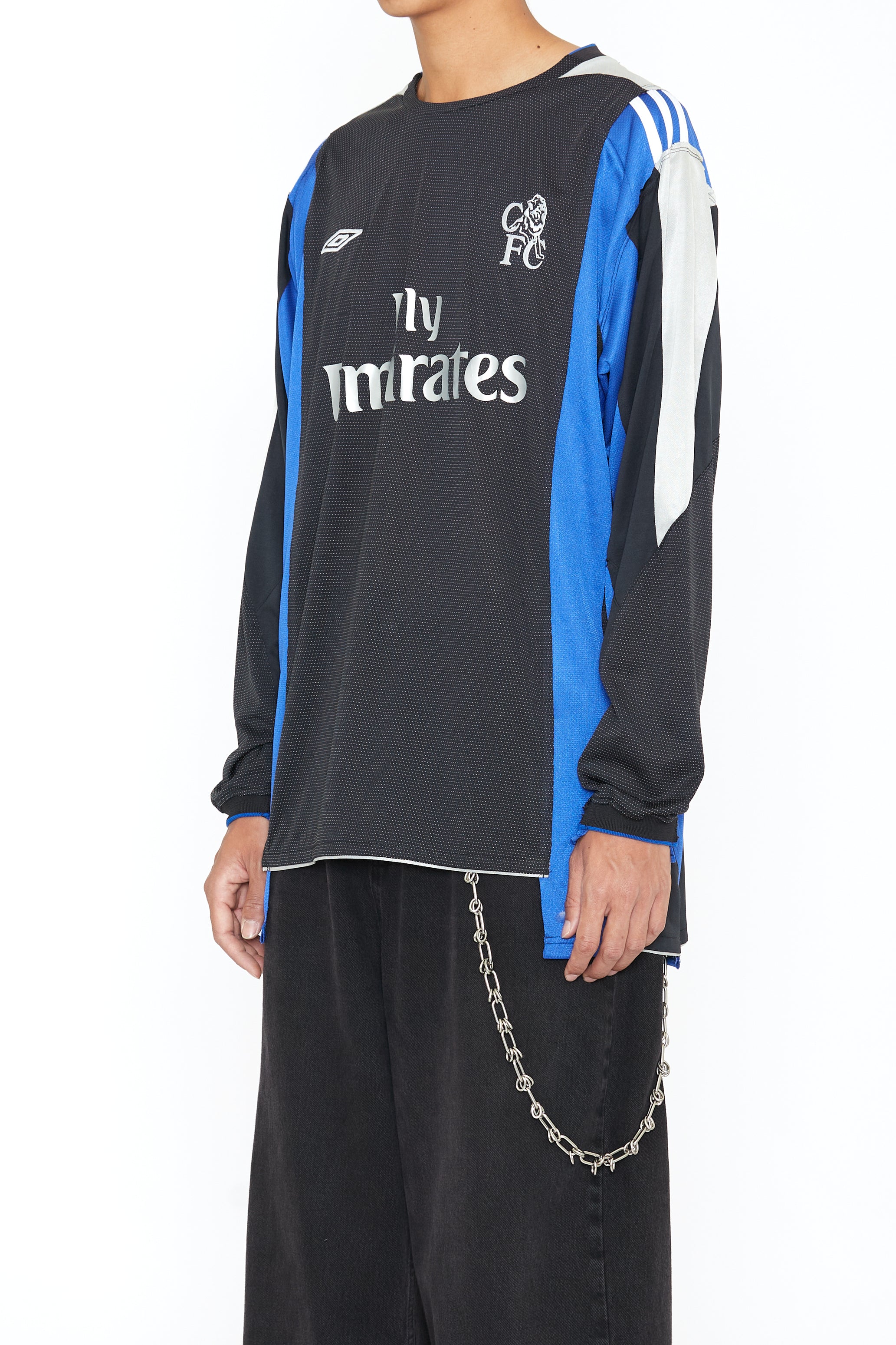 RECONSTRUCTED HYBRID VINTAGE FOOTBALL JERSEY (AWAY)
