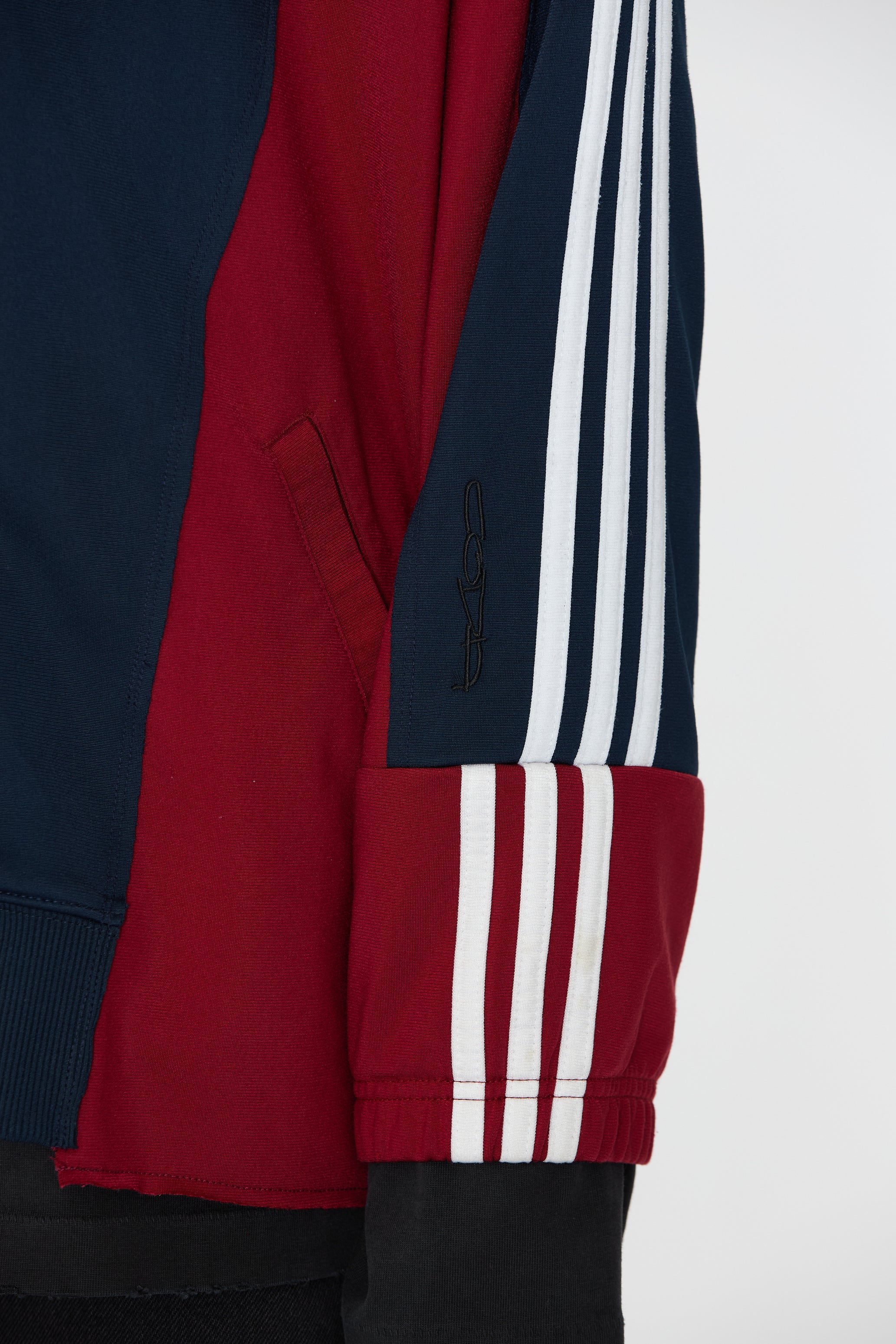 RECONSTRUCTED HYBRID VINTAGE TRACK JACKET