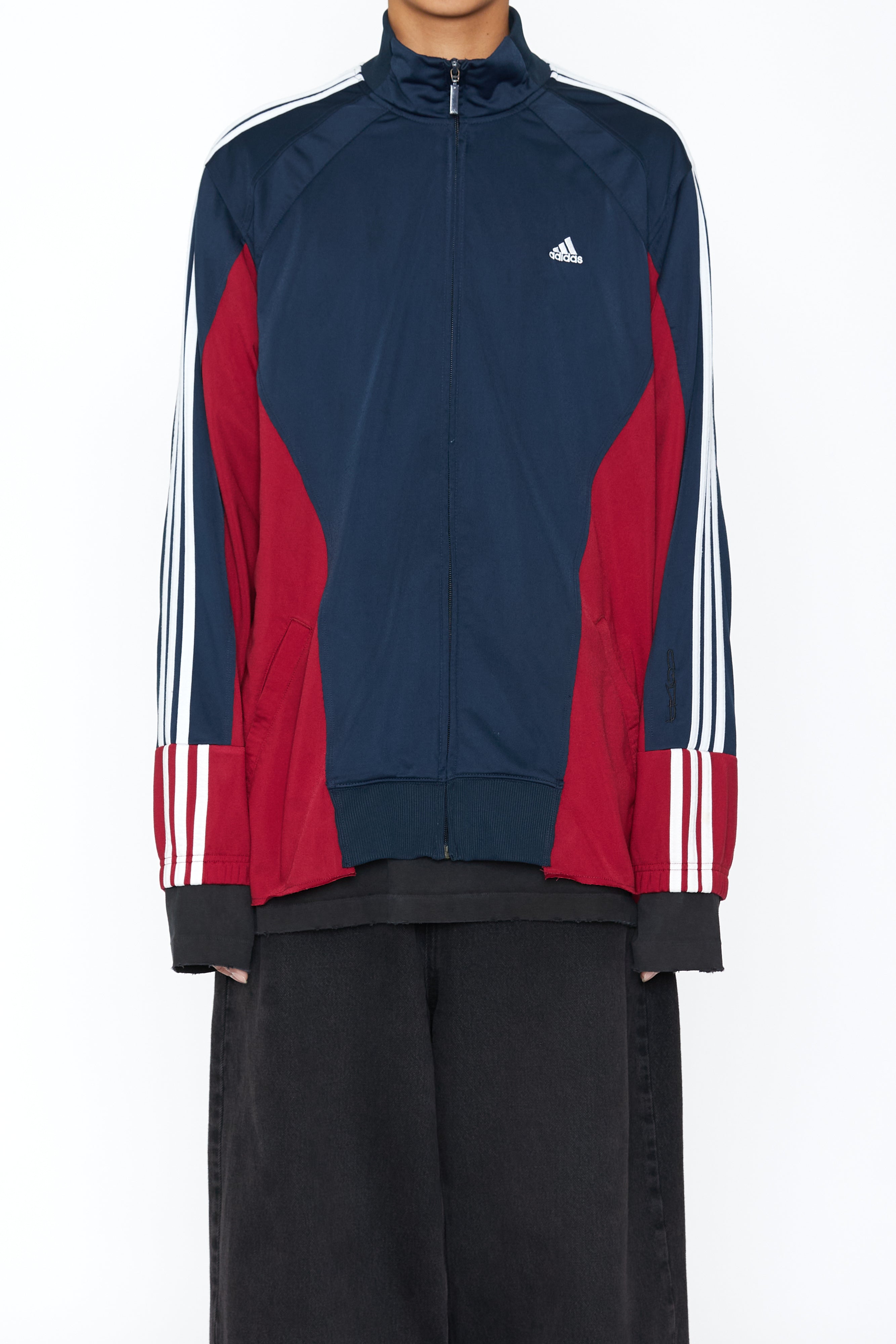Load image into Gallery viewer, RECONSTRUCTED HYBRID VINTAGE TRACK JACKET