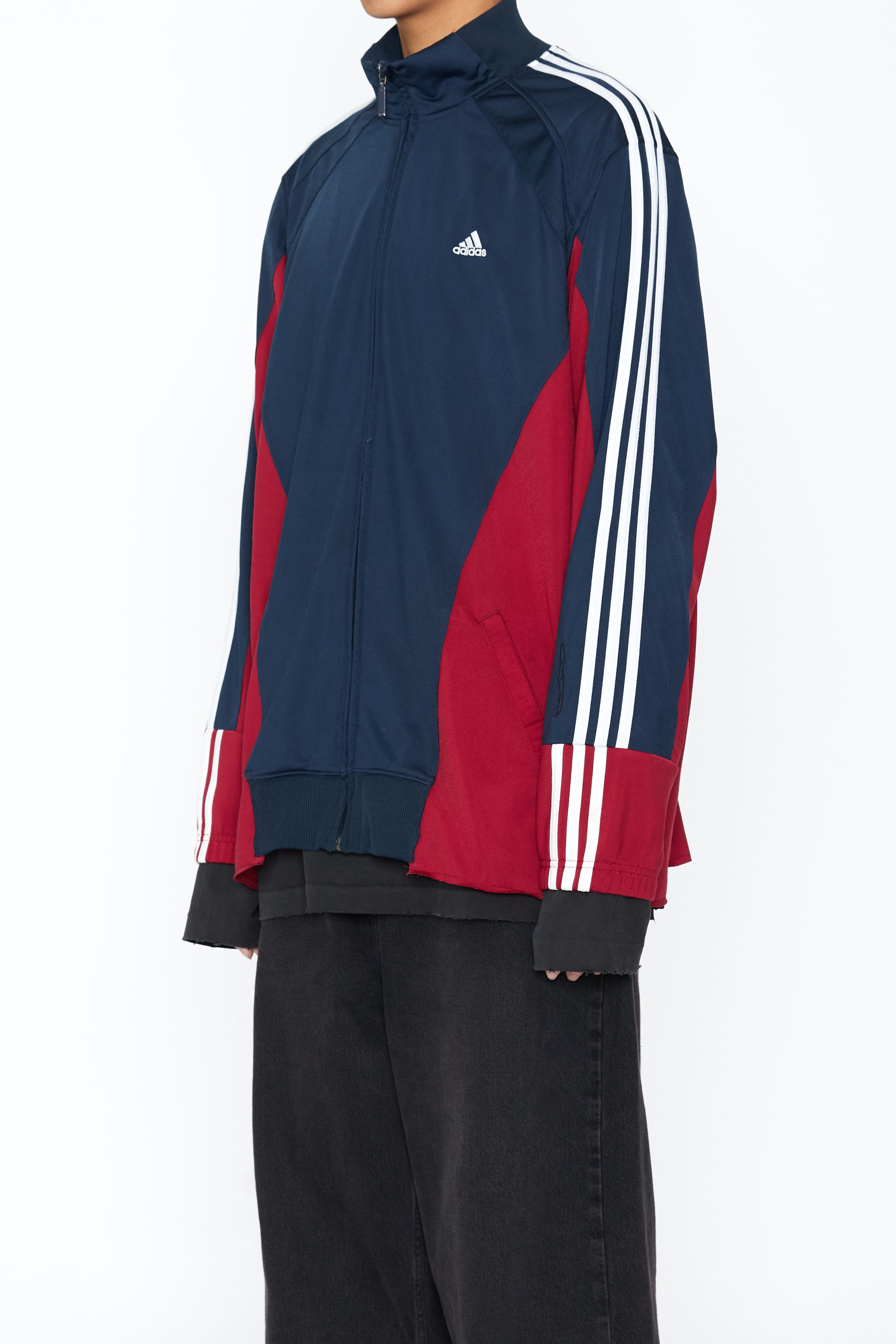 Load image into Gallery viewer, RECONSTRUCTED HYBRID VINTAGE TRACK JACKET