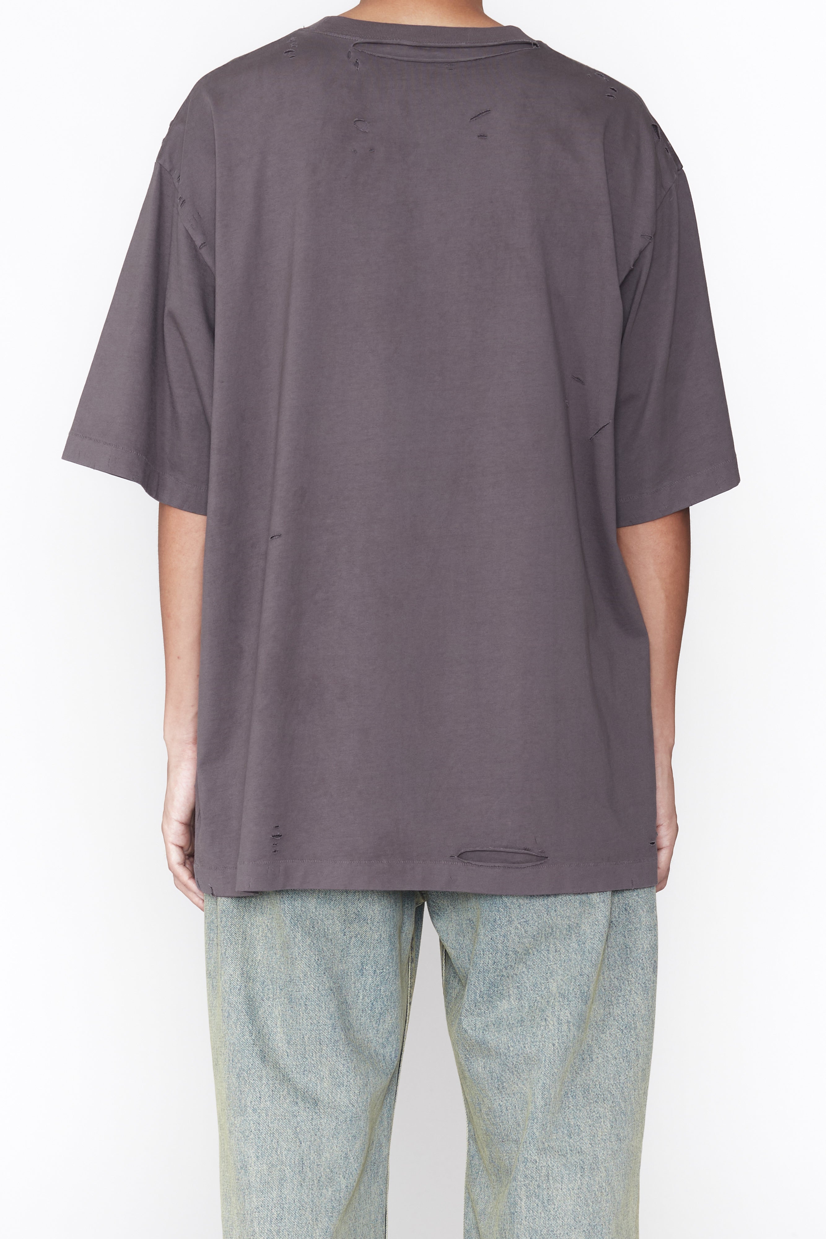 Load image into Gallery viewer, ASPHALT GREY AGING DESTROYED SHORT SLEEVE T-SHIRT