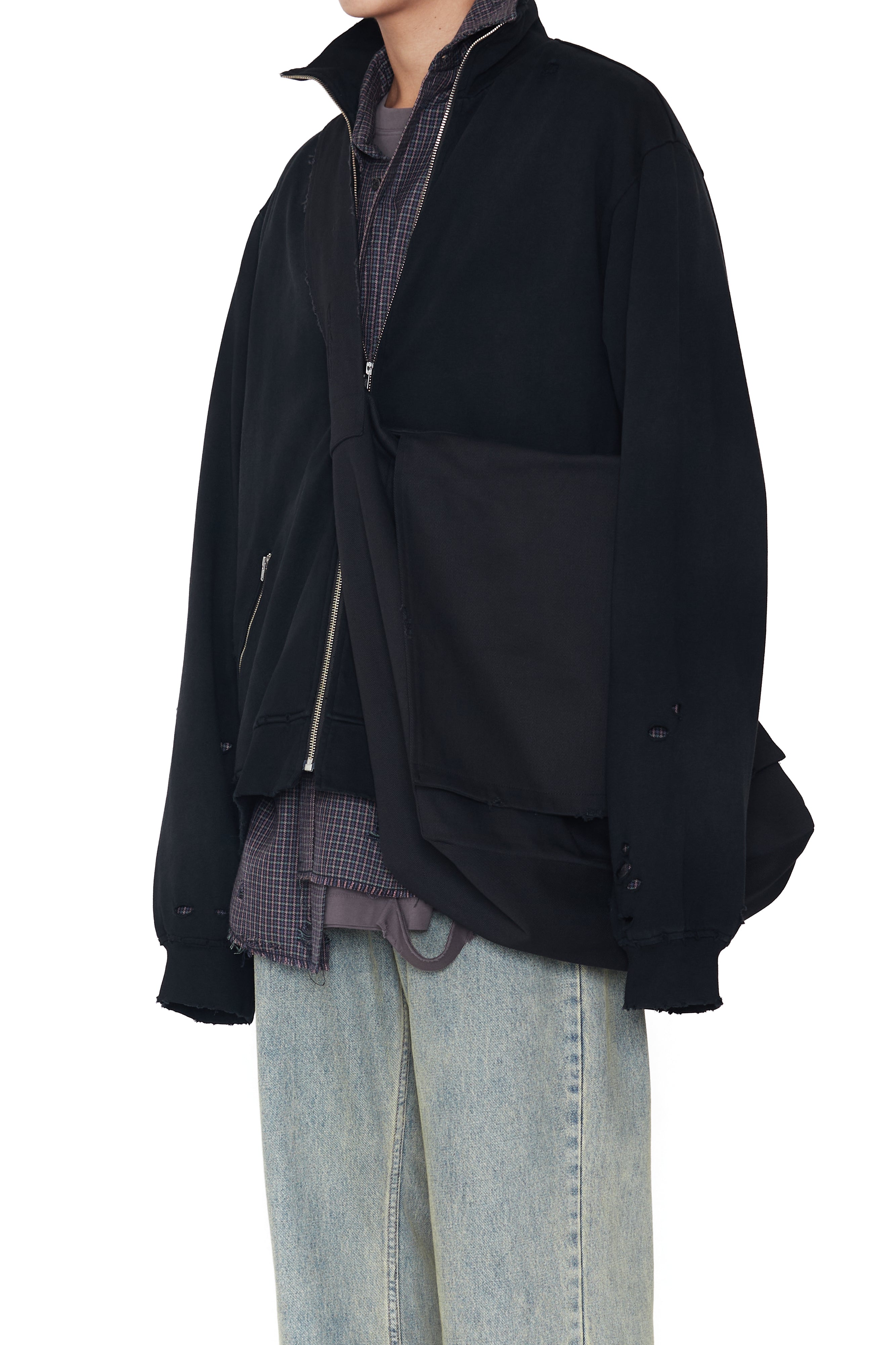 Load image into Gallery viewer, BLACK CANVAS WASHED DISTRESSED CROSS OVER BAG