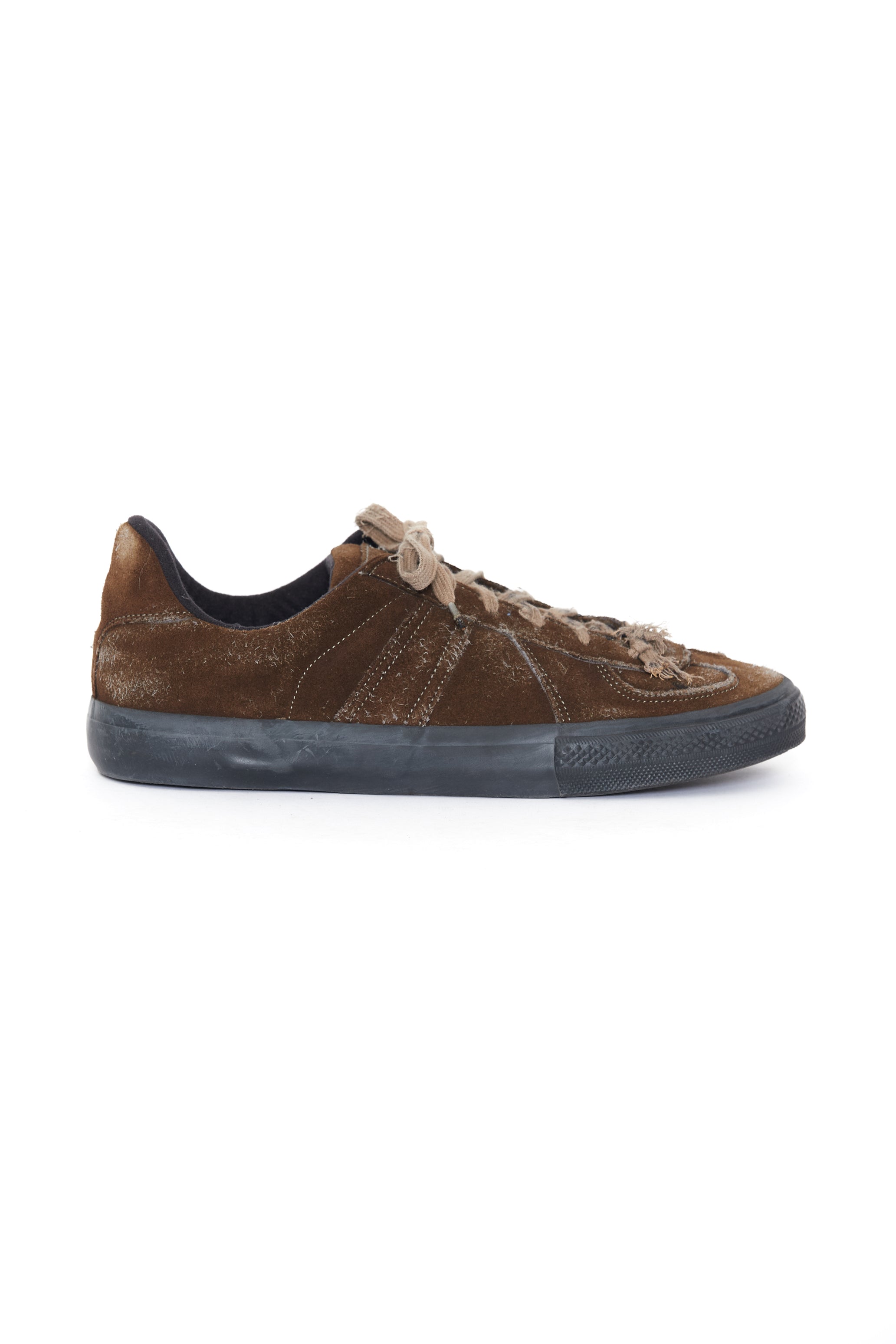 CODA X LUDDITE REPRODUCTION OF FOUND AGING DISTRESSED HYBRID SKATE TRAINER
