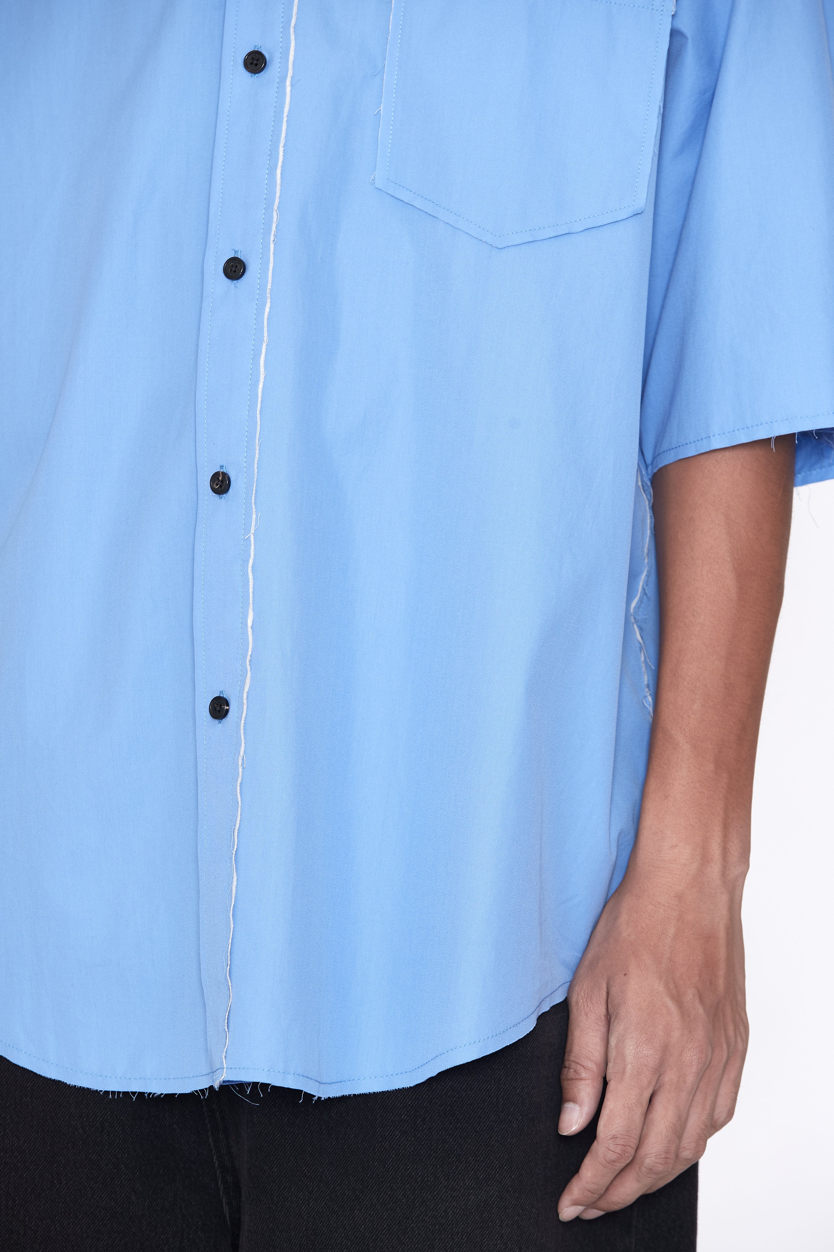 Load image into Gallery viewer, BLUE THOMAS MASON POPLIN DEVIATION SHIRT
