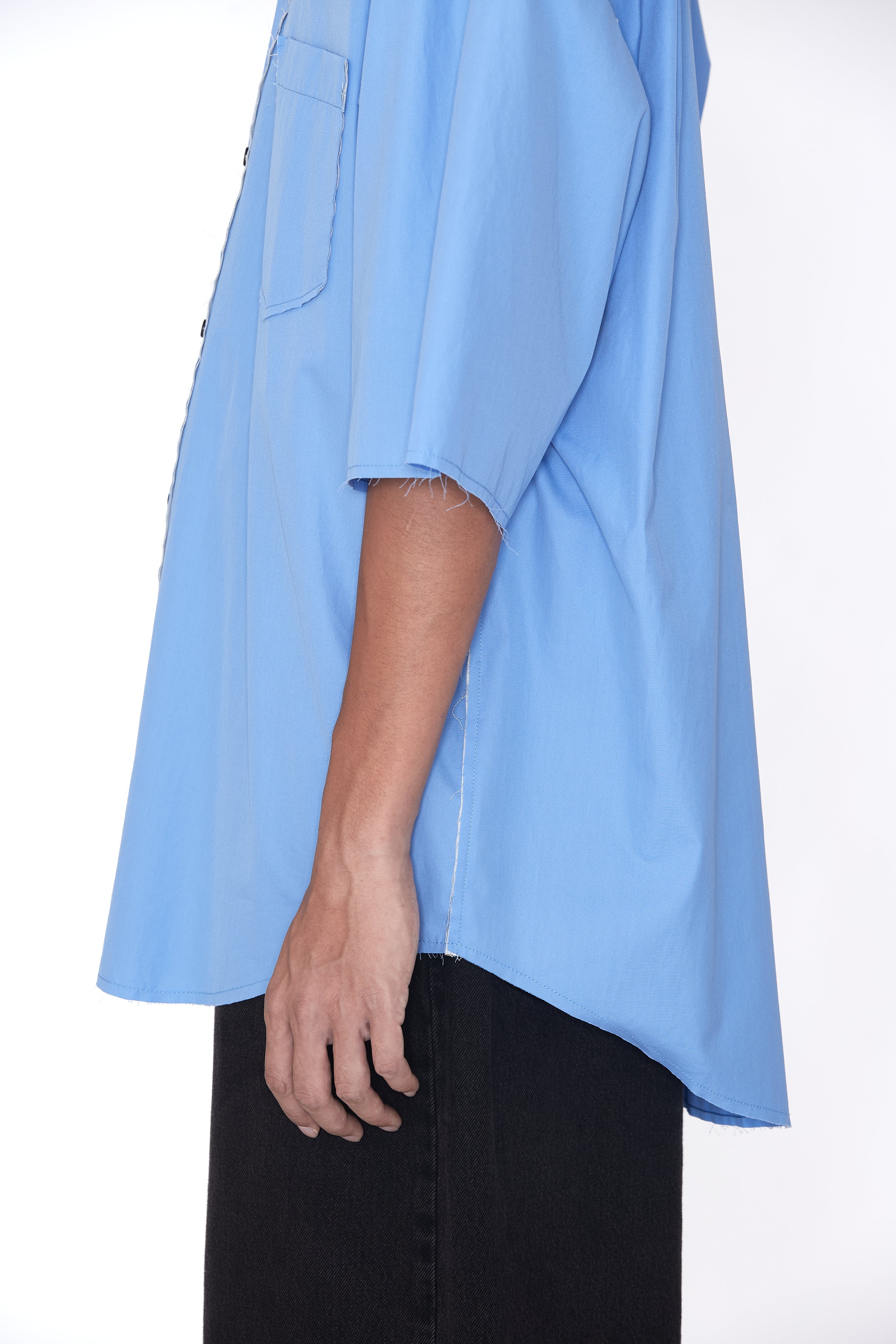 Load image into Gallery viewer, BLUE THOMAS MASON POPLIN DEVIATION SHIRT
