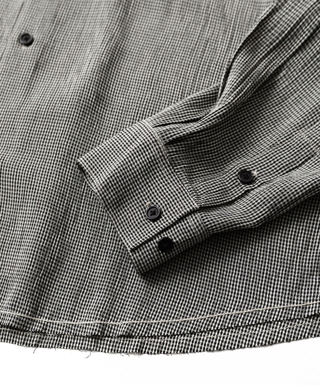 Load image into Gallery viewer, CHECKED RAW EDGES JAZZ SHIRT

