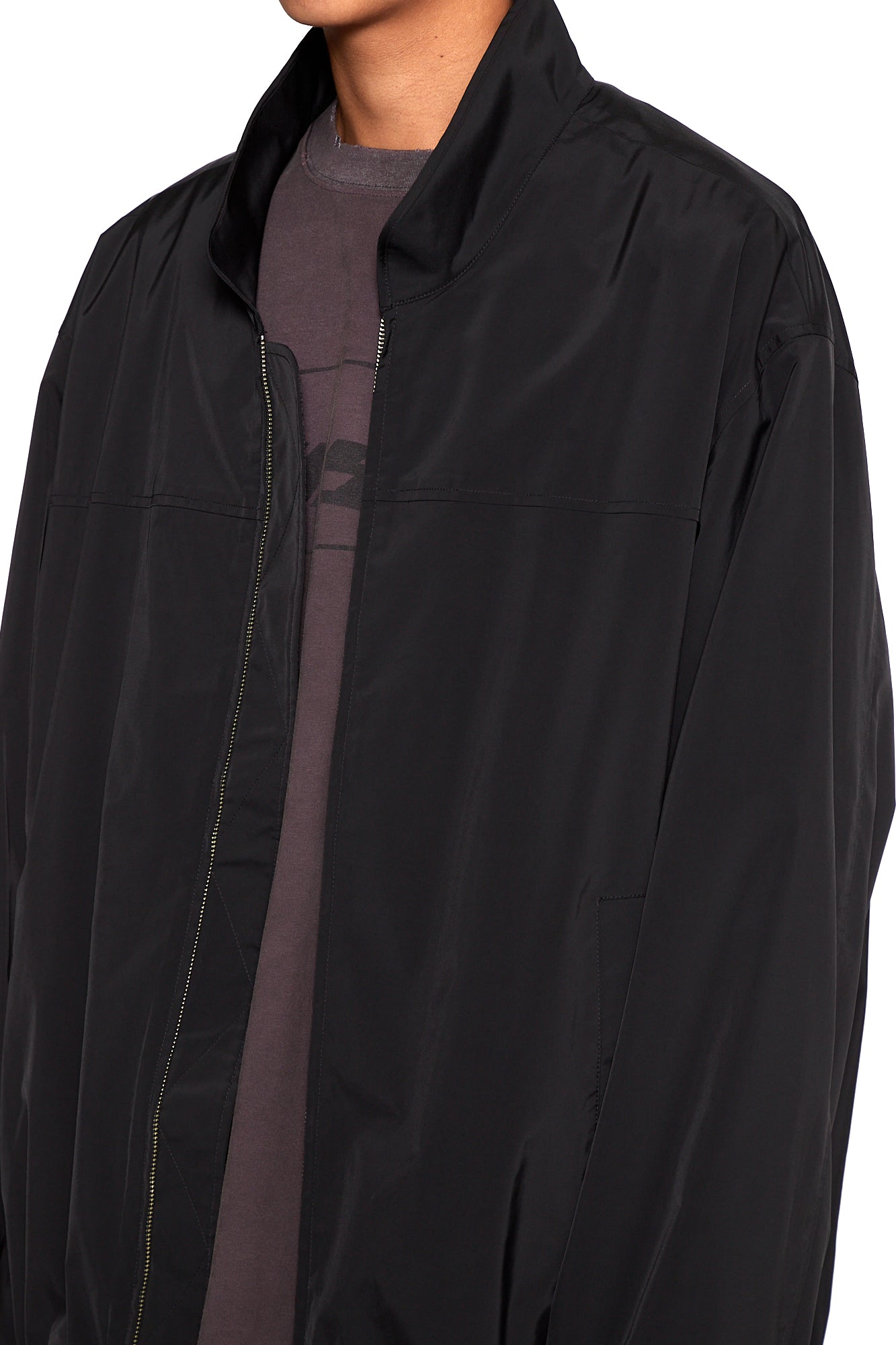 Load image into Gallery viewer, BLACK ALL WEATHER OVERSIZED TEAM JACKET
