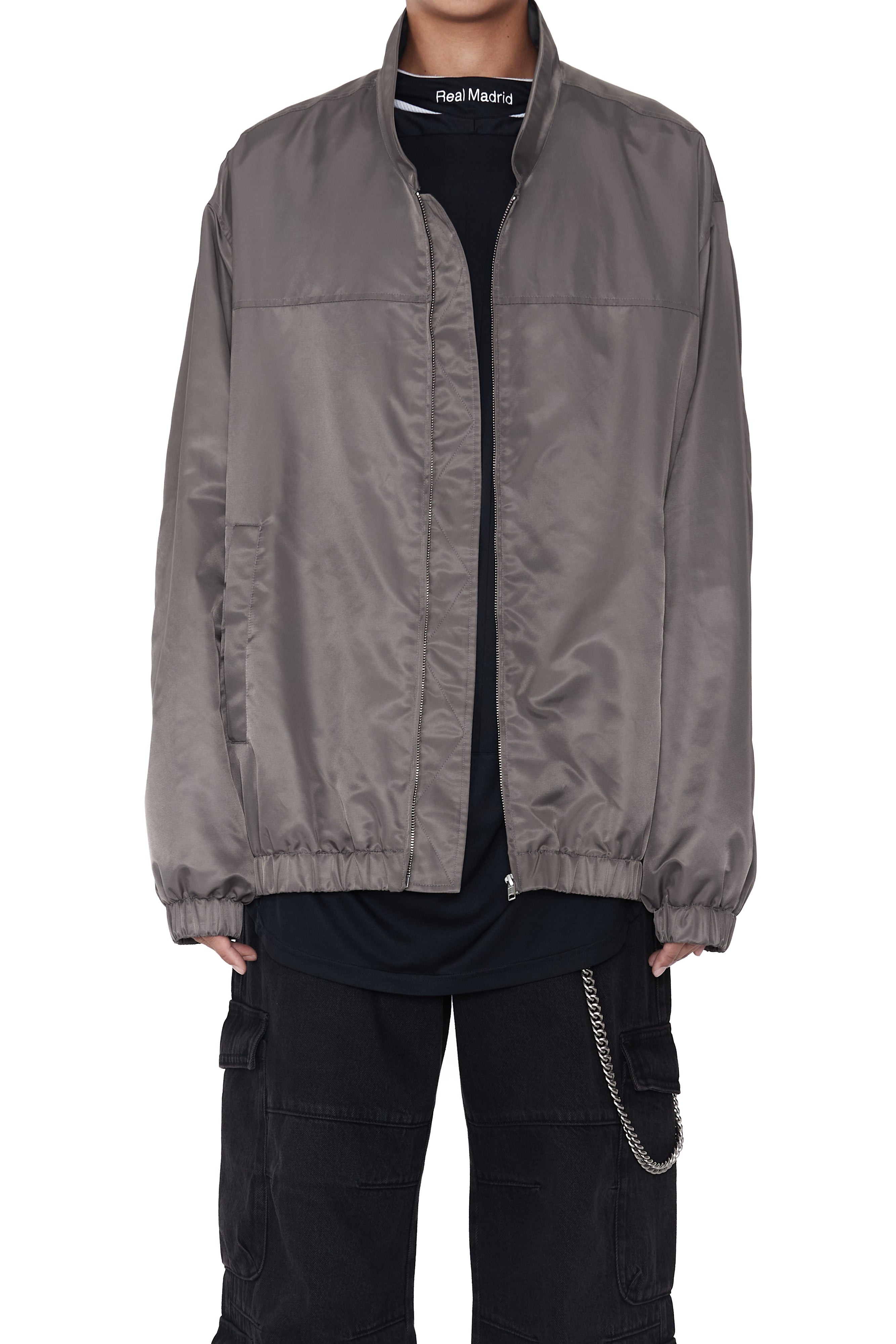 Load image into Gallery viewer, KHAKI ALL WEATHER OVERSIZED TEAM JACKET
