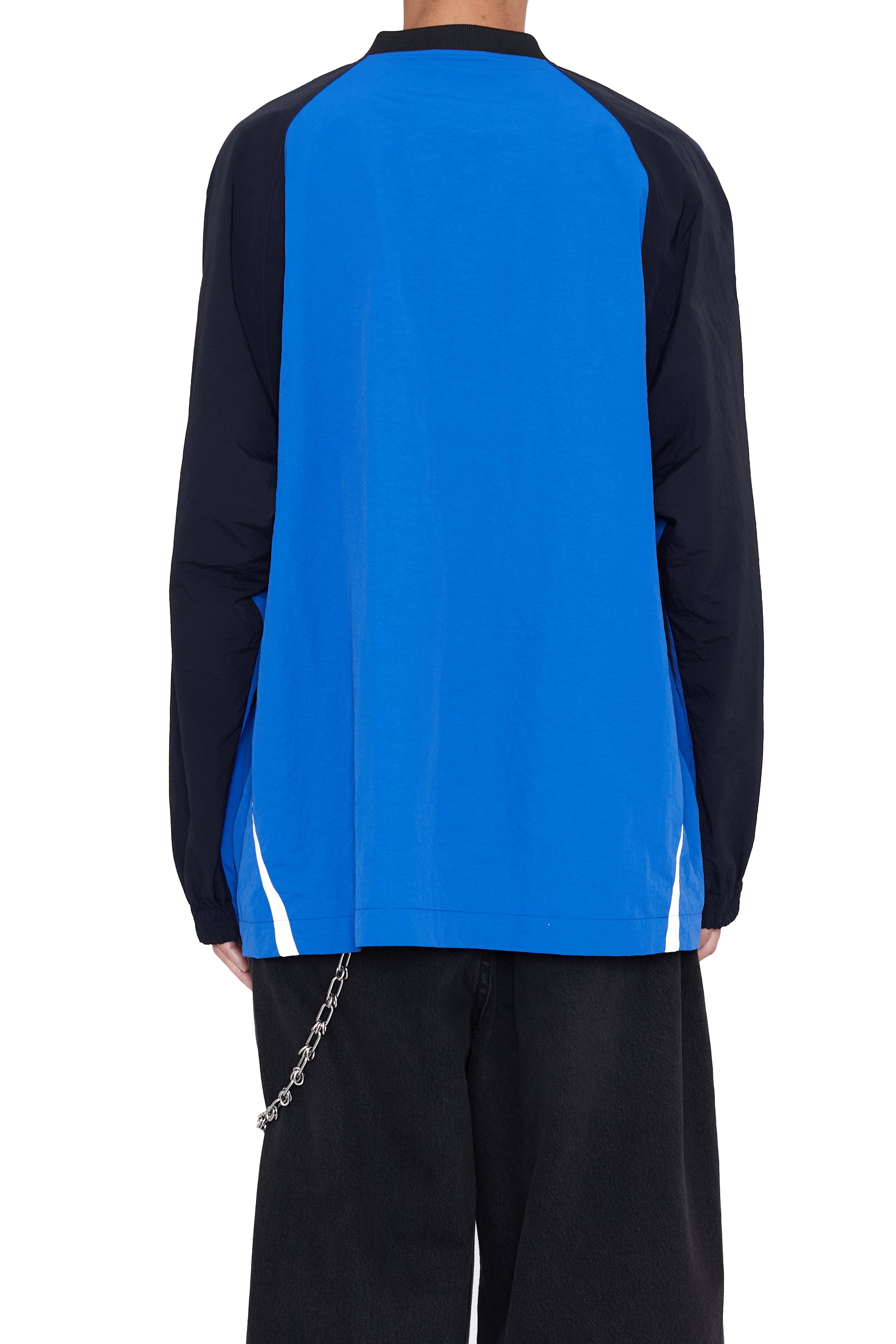 BLUE NYLON ALL WEATHER PRO SPORTS PULLOVER