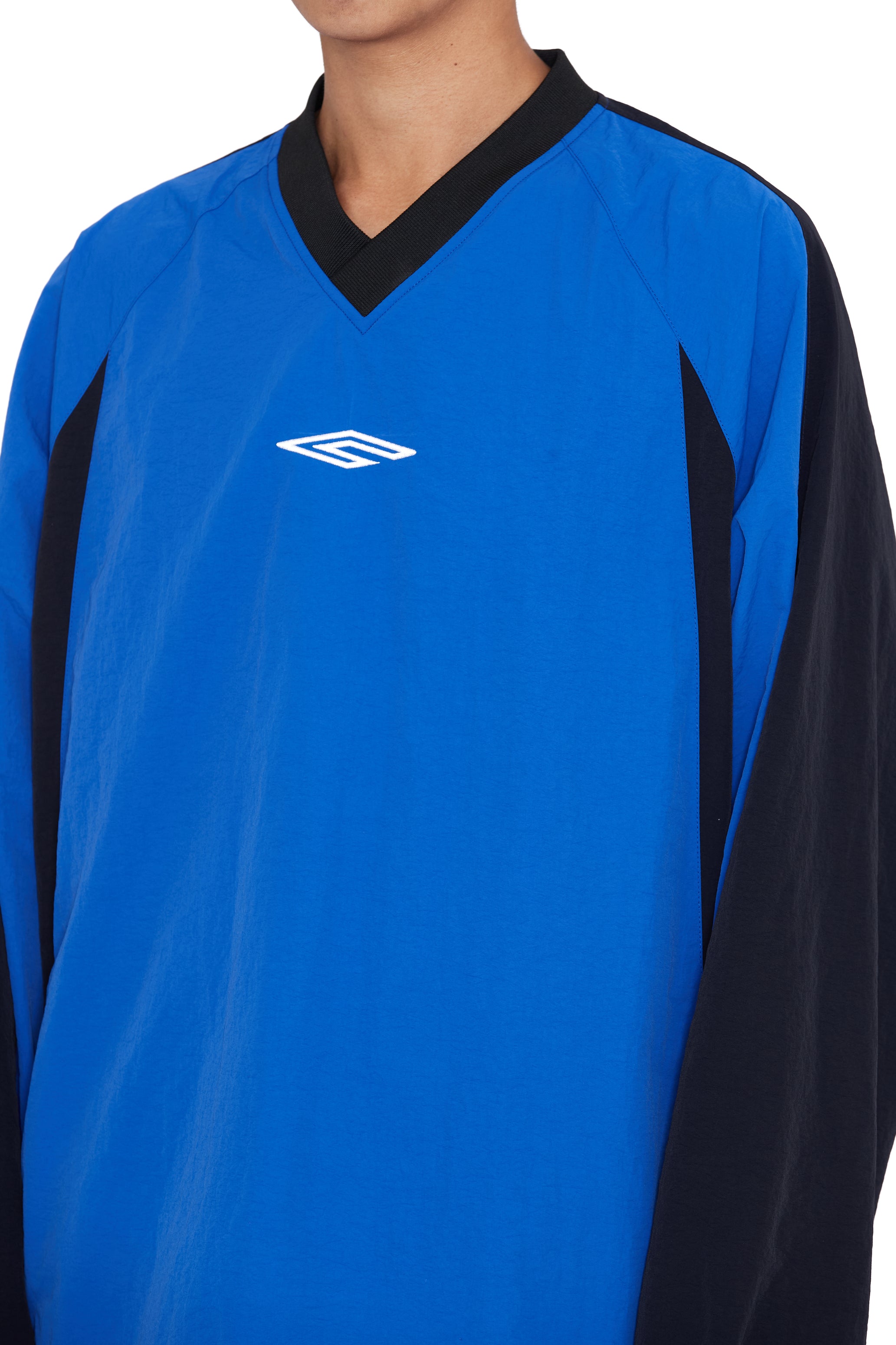 BLUE NYLON ALL WEATHER PRO SPORTS PULLOVER