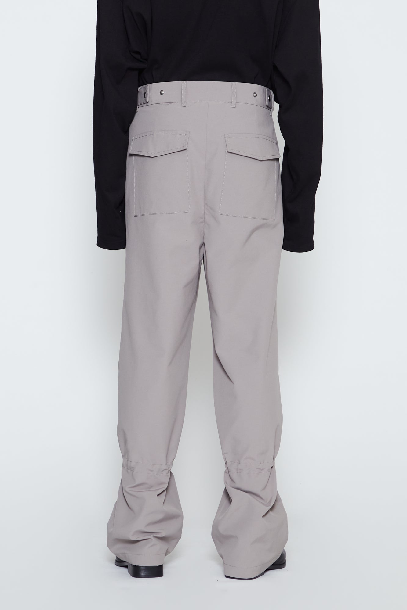 BEIGE HIGH COUNT WEATHER SILO PANTS